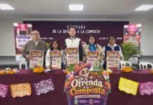 Invitan a la campaña “De la Ofrenda a la Composta” para dar una segunda vida a las flores de Día de Muertos