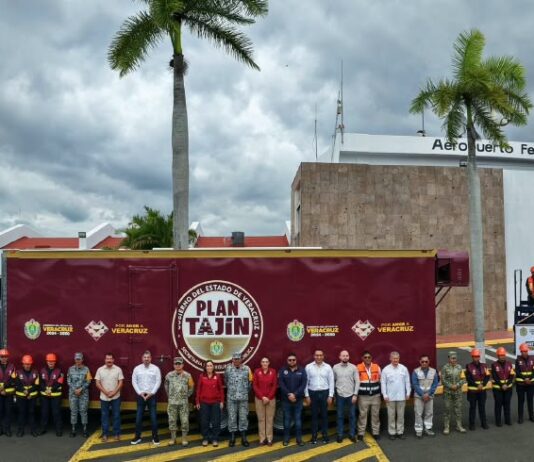 Instalan en Poza Rica Centro de Comando permanente ante evolución del Disturbio Tropical 92L