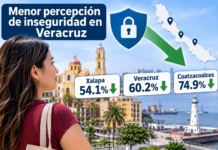 Baja percepción de inseguridad en ciudades veracruzanas: Inegi