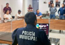 Policía Municipal de Coatzacoalcos fortalece la prevención del robo en carretera con el sector empresarial
