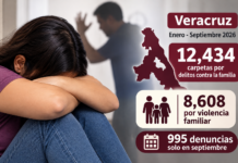 En 9 meses llegaron a la FGE más de 8 mil 600 denuncias por violencia familiar
